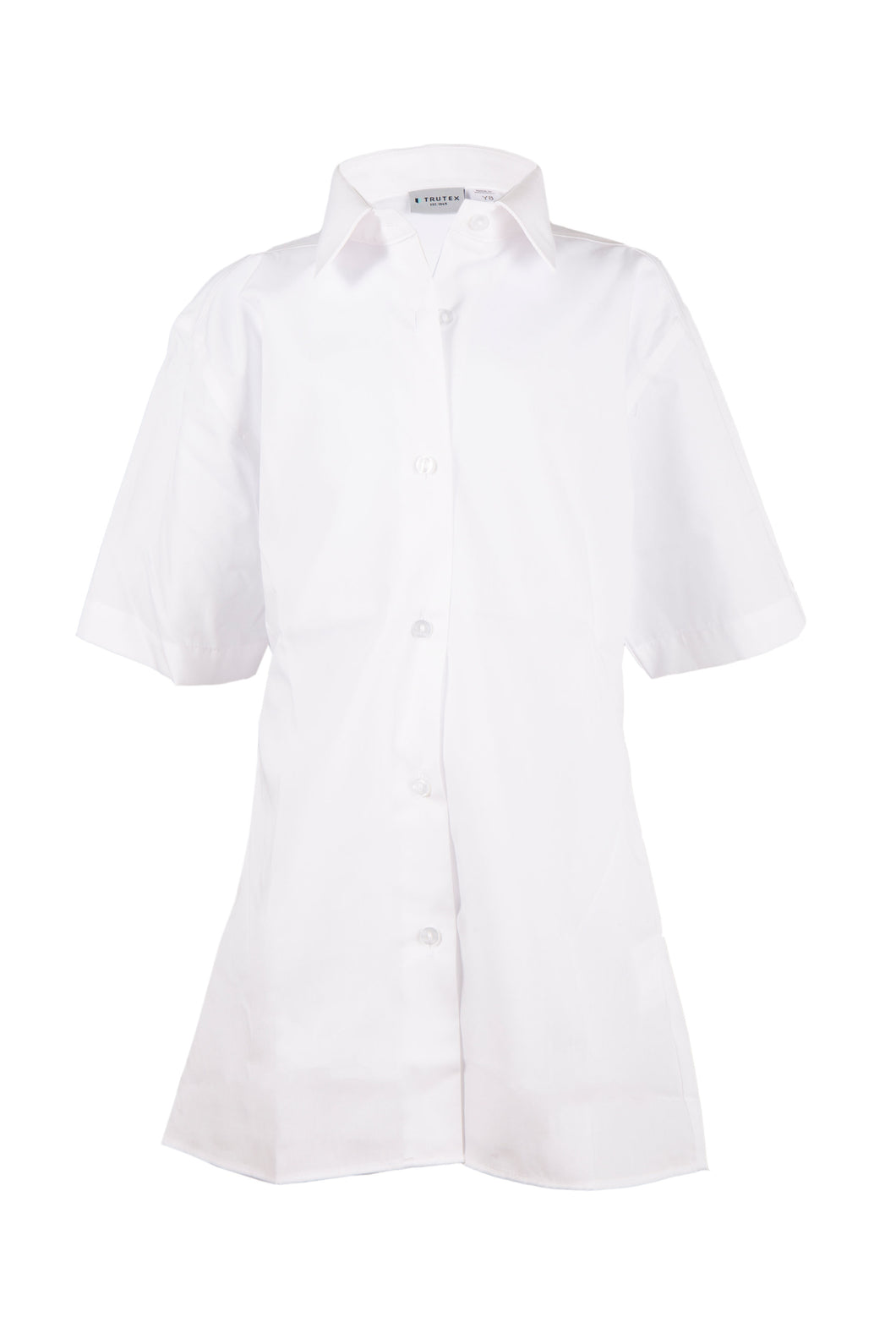 2nd Hand Girls/Ladies White Formal Short Sleeve Shirts (Samples)