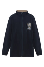 Load image into Gallery viewer, Navy Fleece Jacket